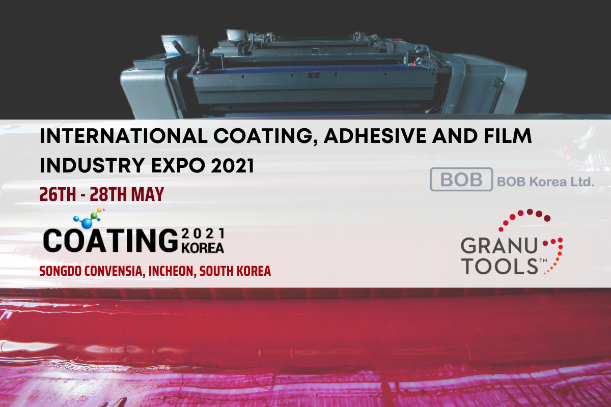 granutools banner of coating korea 2021